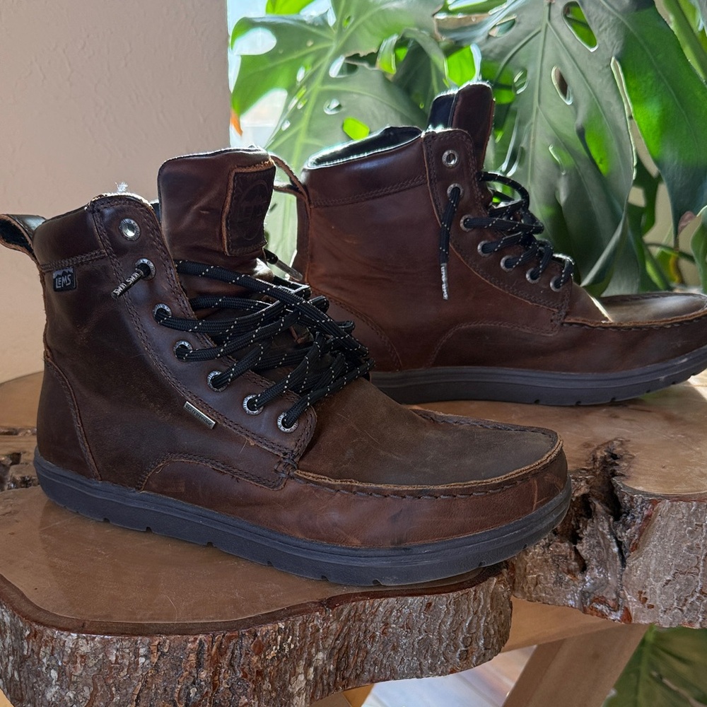 Men’s waterproof Lems Boulder Boot sz 10 - Picture 2 of 7